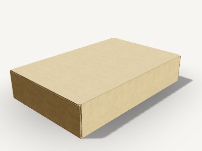 翻盖磁铁盒 3D 效果